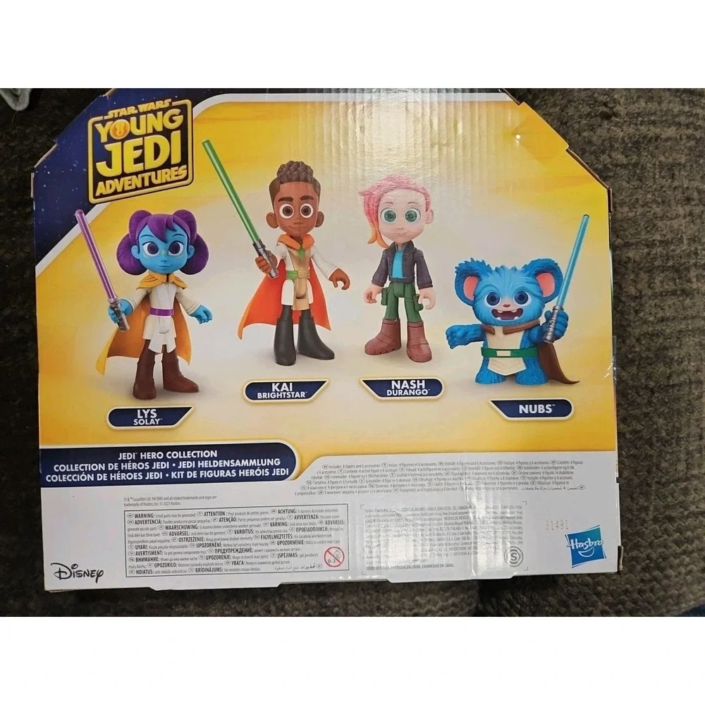 Star‎ Wars Young Jedi Adventures Jedi Hero Collection 4pk. (F)